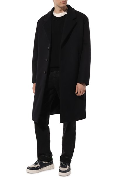 Кожаные кеды one stud VALENTINO, арт. 1Y2S0E71QEE, фото 2