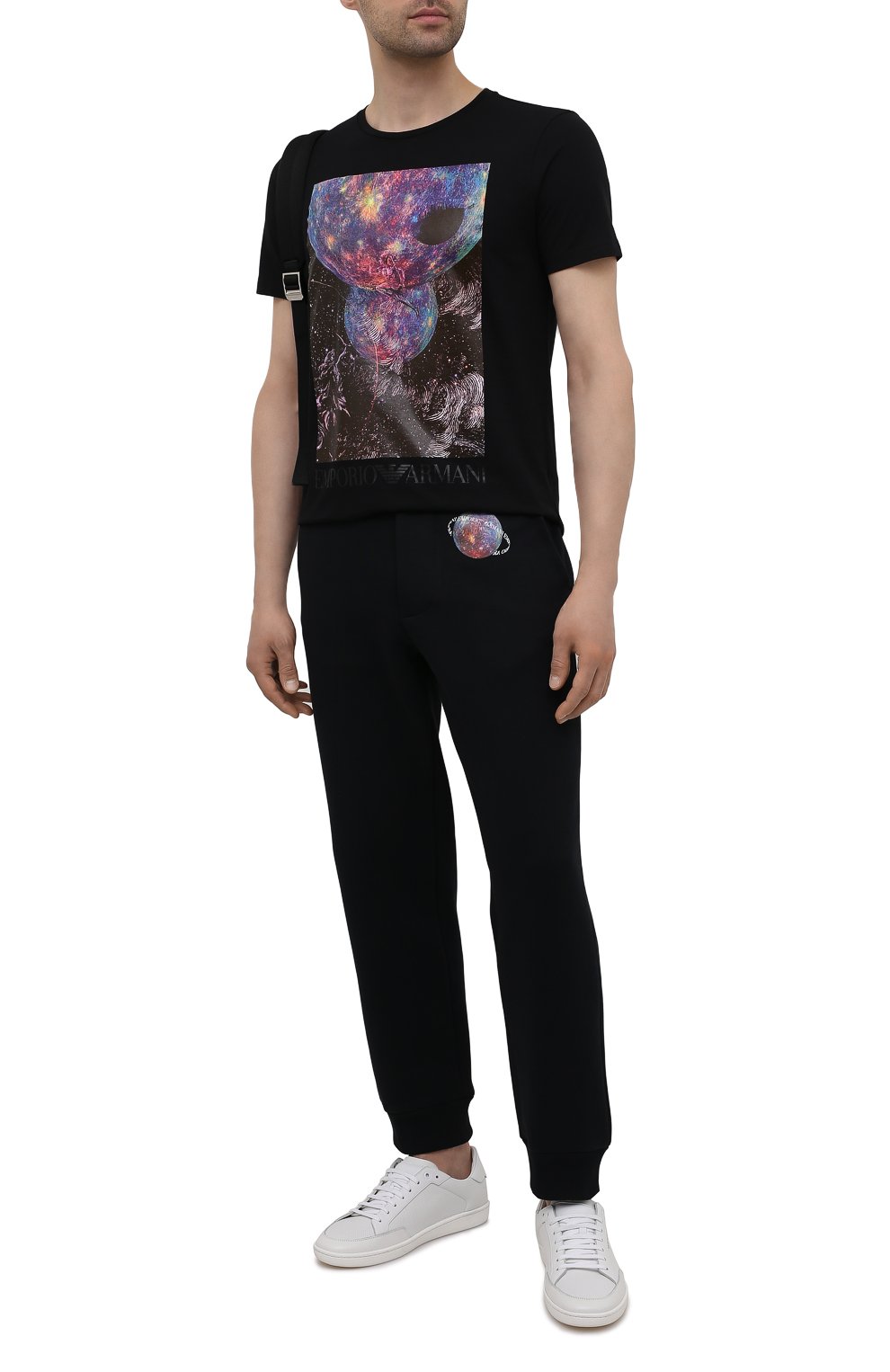 Хлопковые джоггеры EMPORIO ARMANI, арт. 6K1P8Q/1JM3Z, фото 2