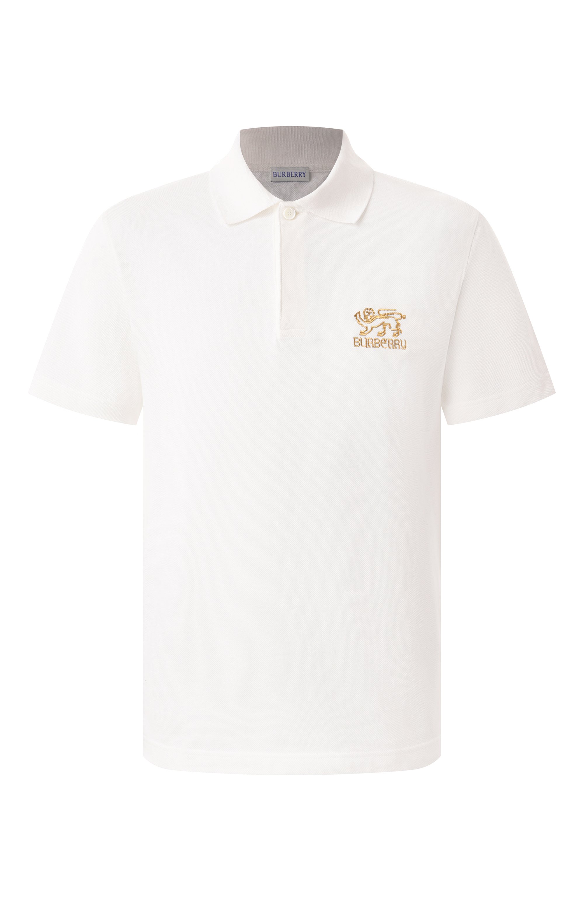 Хлопковое поло BURBERRY, арт. 8104858, фото 1