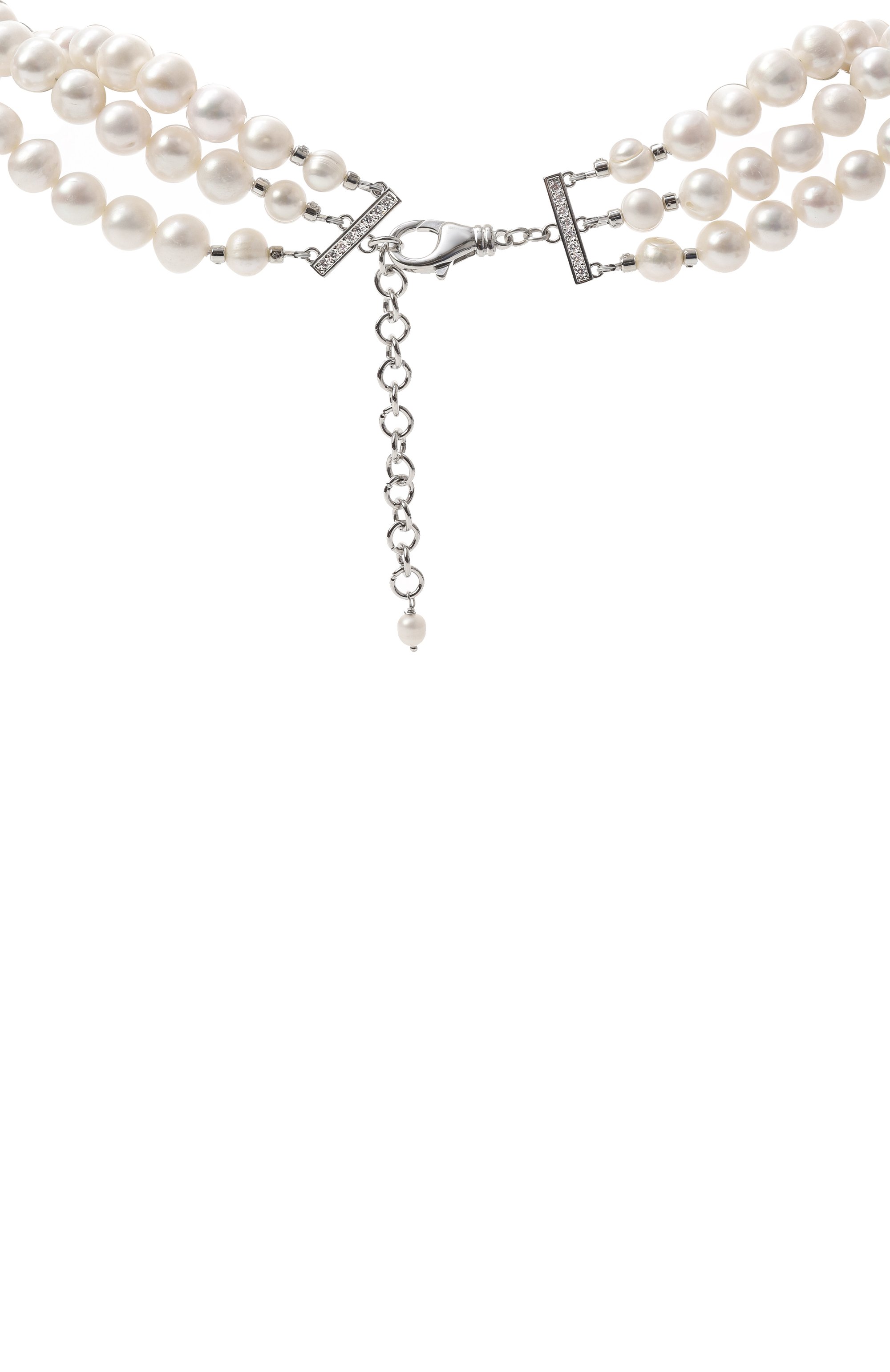 Колье princess diana BLUEJAY белого цвета по цене 69080 руб., арт. BJ-PD-W, фото 4 Колье princess diana BLUEJAY, арт. BJ-PD-W, фото 4