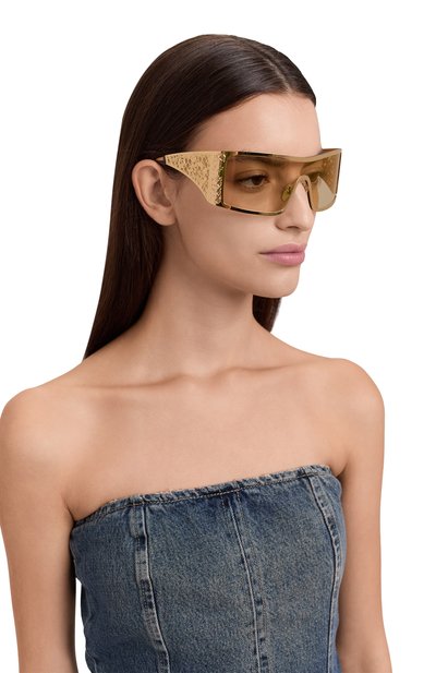 Солнцезащитные очки DOLCE & GABBANA золотого цвета по цене 65900 руб., арт. 2317-02/7I, фото 2 Солнцезащитные очки DOLCE & GABBANA, арт. 2317-02/7I, фото 2