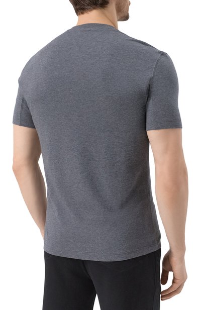 Хлопковая футболка BRUNELLO CUCINELLI, арт. M0B131376, фото 4