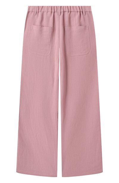 Брюки из вискозы и льна BRUNELLO CUCINELLI, арт. BH126P214C, фото 2