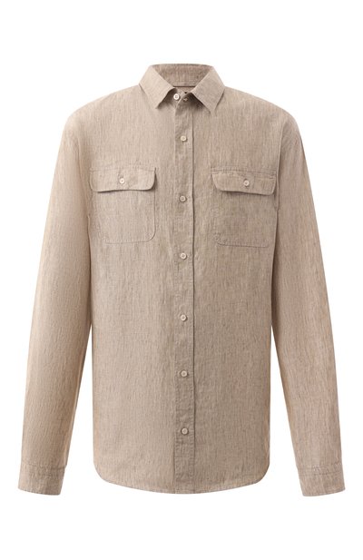 Льняная рубашка PAUL&SHARK, арт. 25413252/M, фото 1