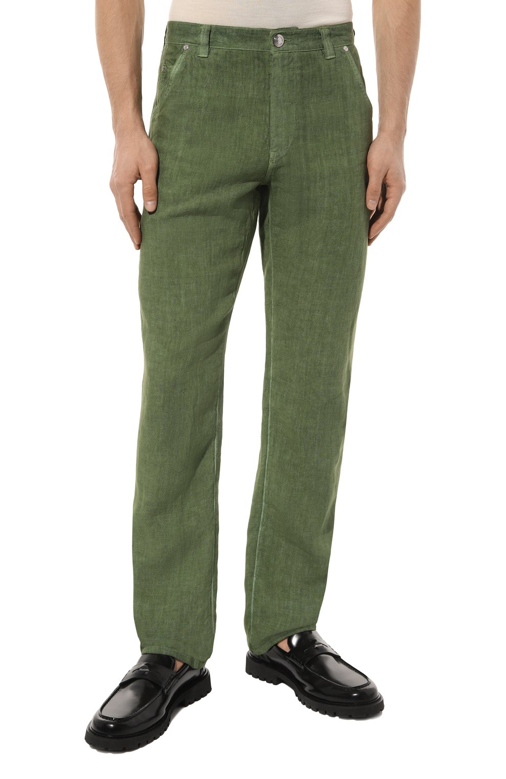 Льняные брюки 120% LINO, арт. 31ALIM290K/0000476/S00, фото 3