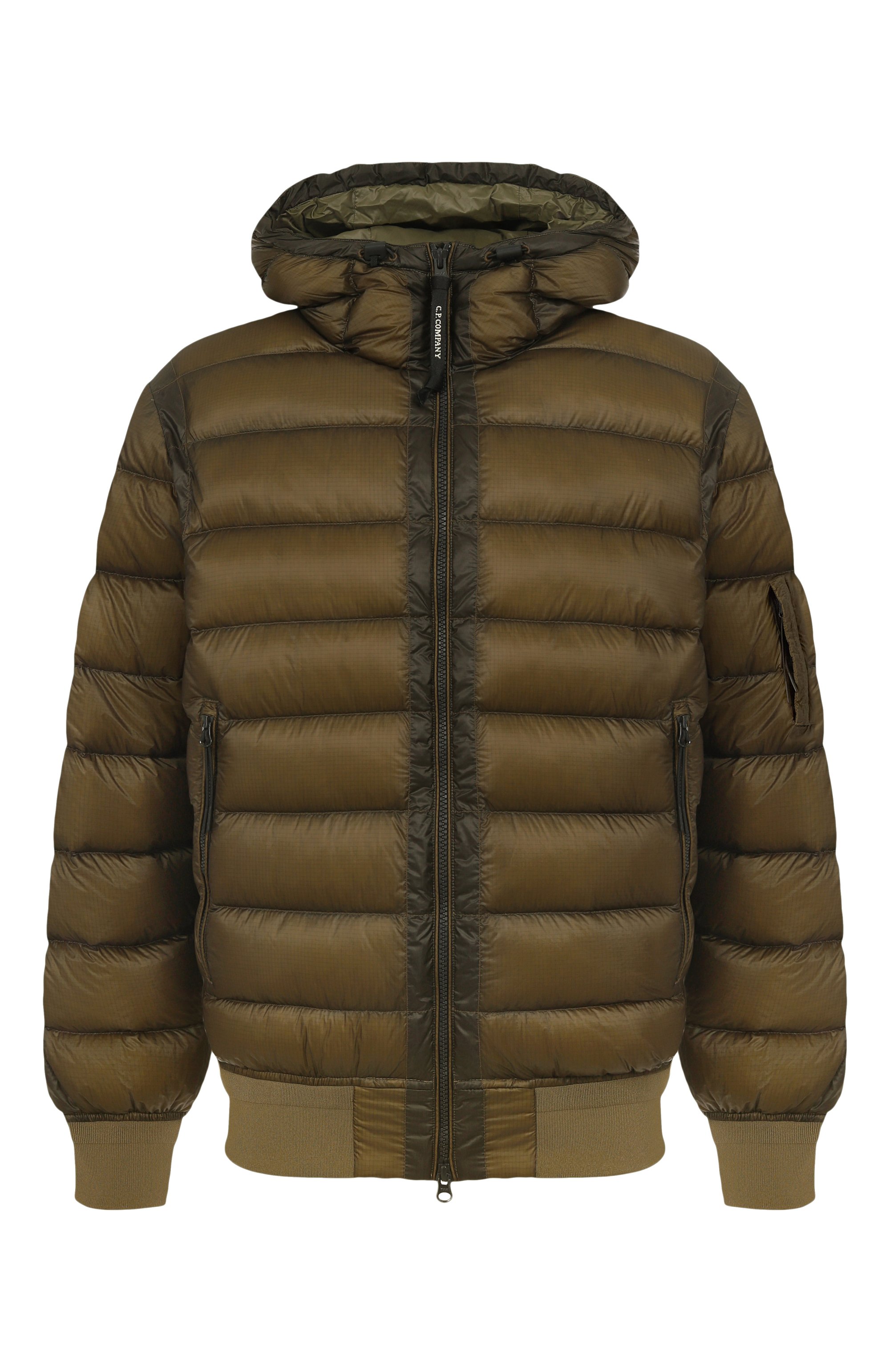 Пуховик C.P. COMPANY хаки цвета по цене 56800 руб., арт. 19CM0W002A110416A, фото 1 Пуховик C.P. COMPANY, арт. 19CM0W002A110416A, фото 1