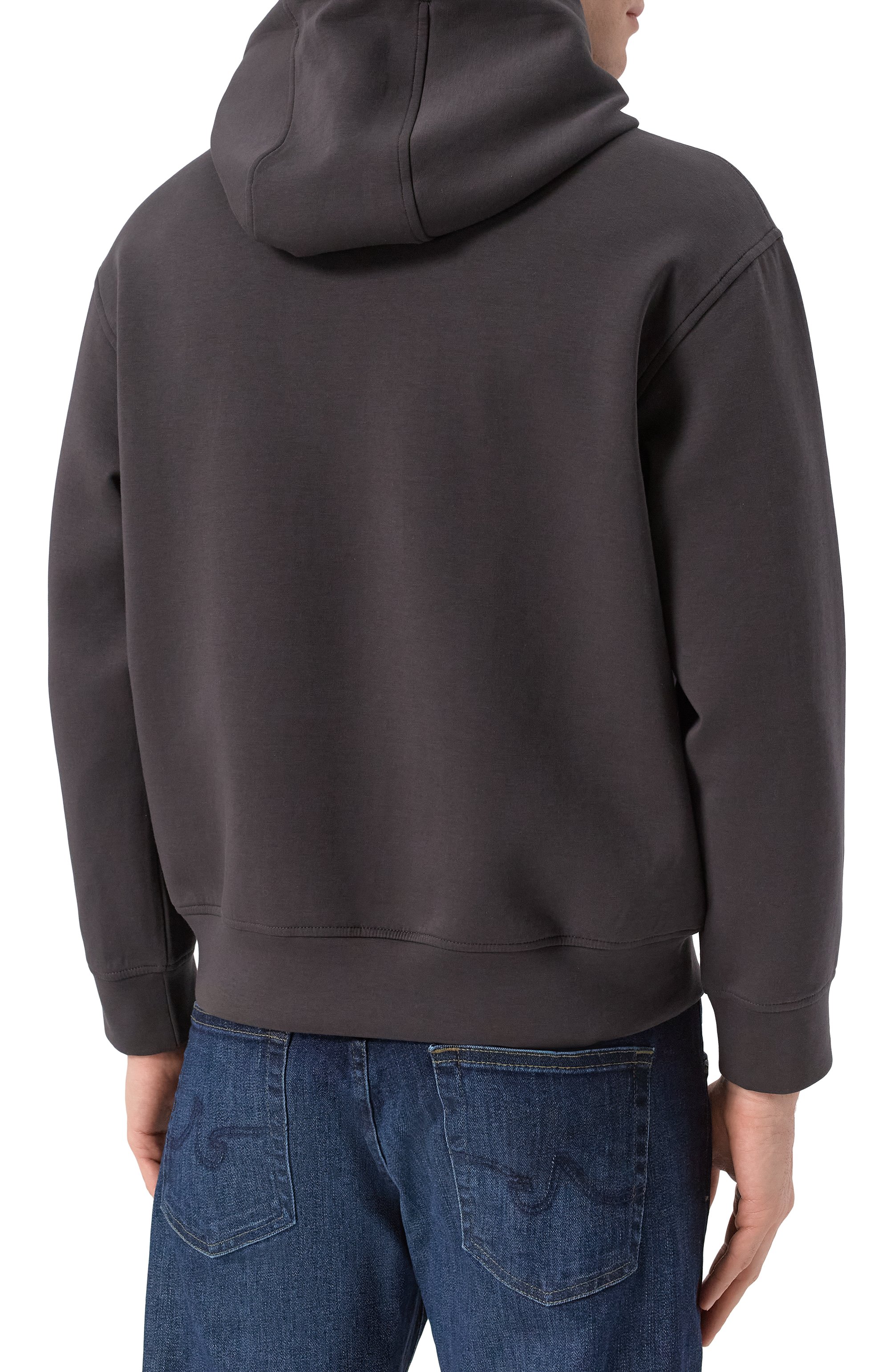 Хлопковое худи EMPORIO ARMANI, арт. EM001396/AF10013, фото 4