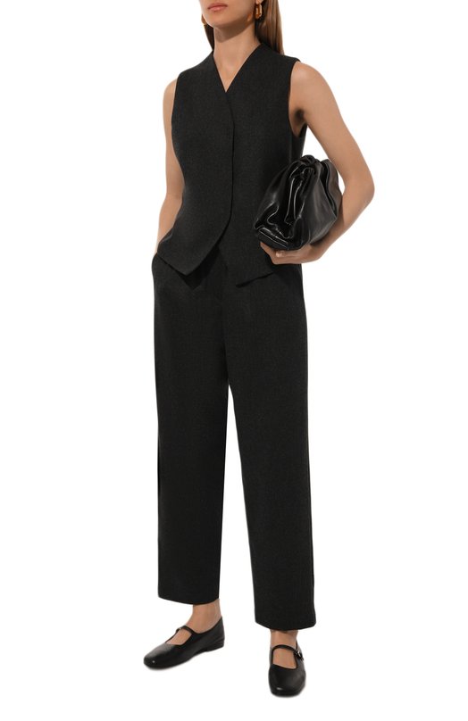 Брюки из шерсти и кашемира Giorgio Armani GW000227/TE10537 Серый  GW000227/TE10537 Фото 2