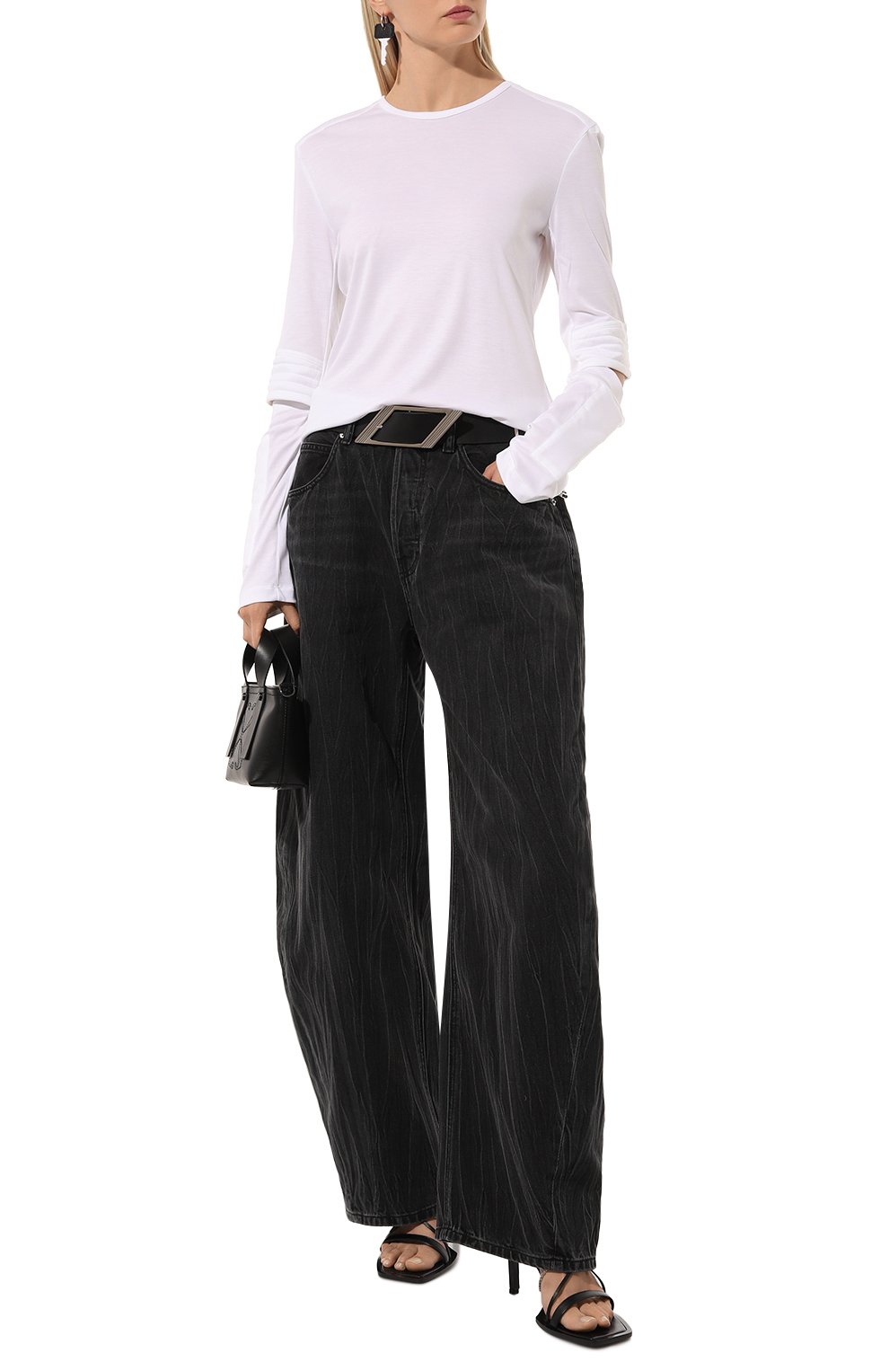 Джинсы ALEXANDER WANG, арт. 4DC3244396, фото 2