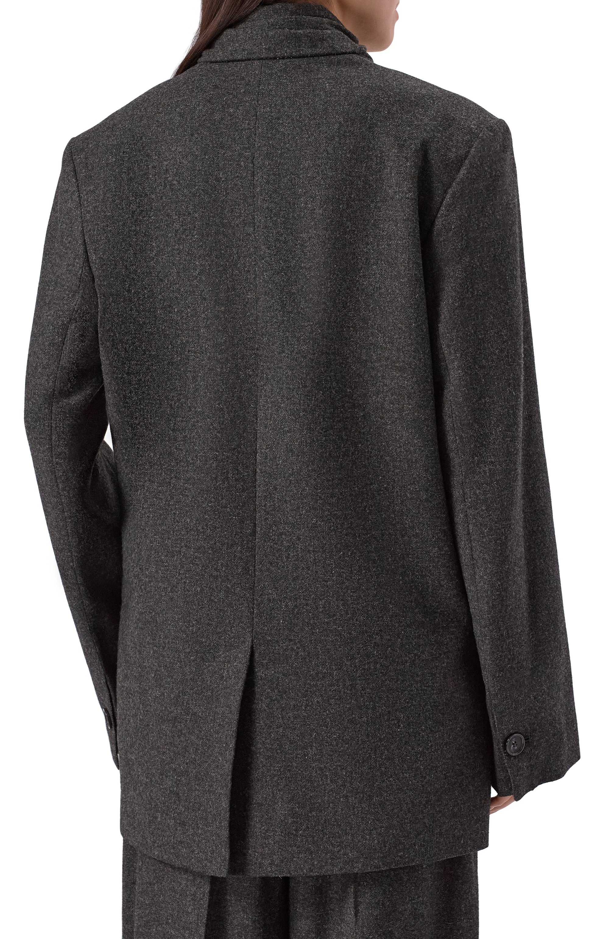 Жакет из вискозы и шерсти TOTEME, арт. 254-WRZ0060-FB0472, фото 4