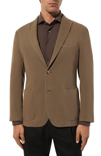 Хлопковый пиджак BOGLIOLI, арт. N1302Q/FA0422, фото 4