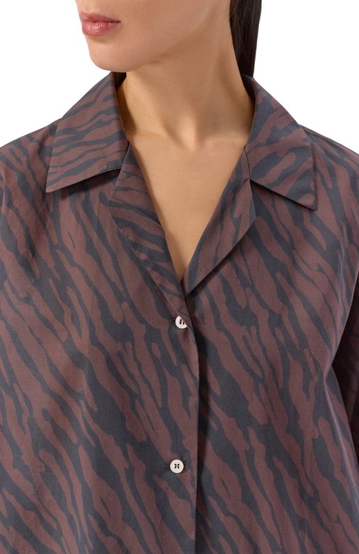 Хлопковая пижама Any Wowzers CLSY02-EXCHOC Коричневый  CLSY02-EXCHOC Фото 7