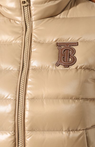Пуховик BURBERRY бежевого цвета по цене 126000 руб., арт. 8017291, фото 5 Пуховик BURBERRY, арт. 8017291, фото 5