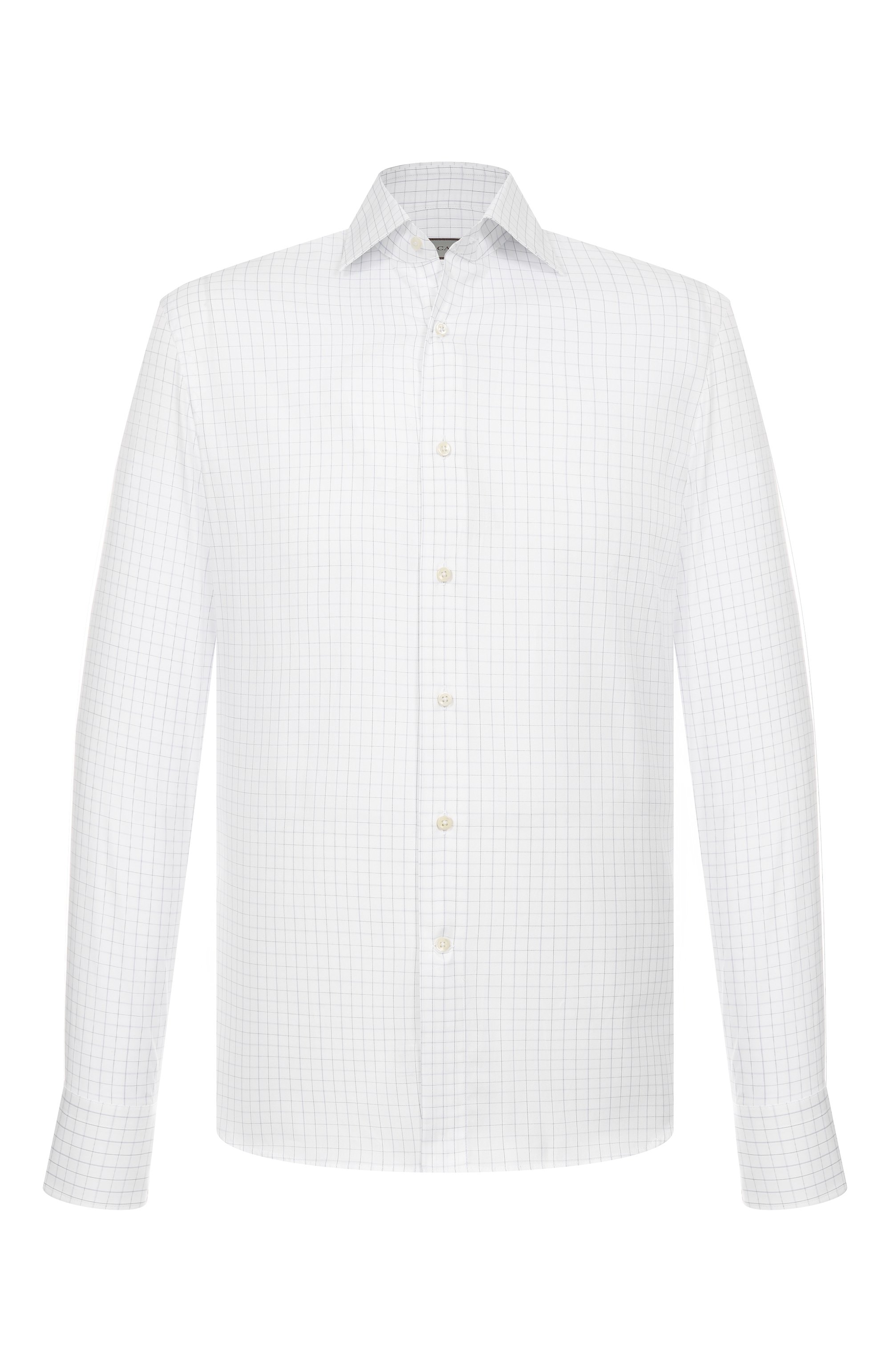 Хлопковая сорочка CANALI светло-голубого цвета по цене 36450 руб., арт. CCL7098/GD03622, фото 1 Хлопковая сорочка CANALI, арт. CCL7098/GD03622, фото 1