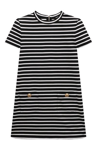 Платье из вискозы BALMAIN, арт. BS1B21, фото 1