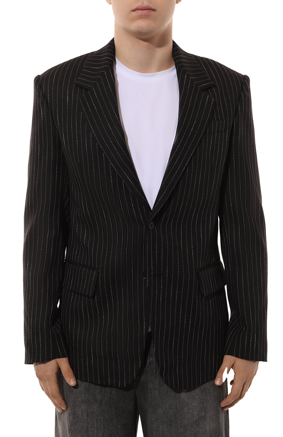 Шерстяной пиджак MSGM, арт. 3740MG06/247512, фото 5