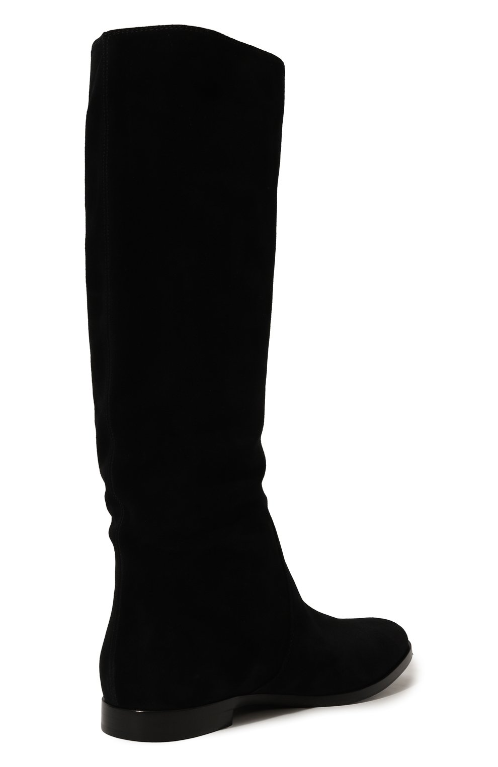 Замшевые сапоги SERGIO ROSSI черного цвета по цене 93300 руб., арт. A59670/MCRM13, фото 5 Замшевые сапоги SERGIO ROSSI, арт. A59670/MCRM13, фото 5