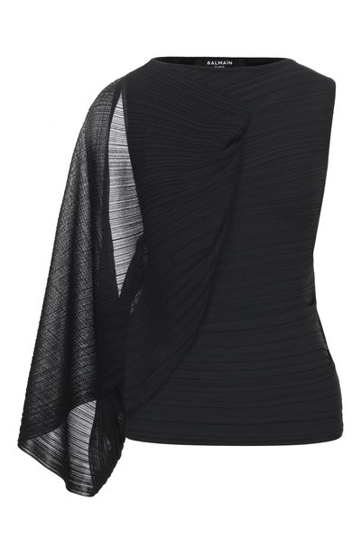 Женский топ из вискозы BALMAIN, арт. HF1AK050/KK08