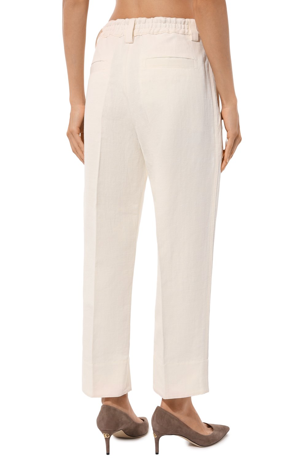 Брюки изо льна и хлопка LORO PIANA, арт. FAN7470, фото 4