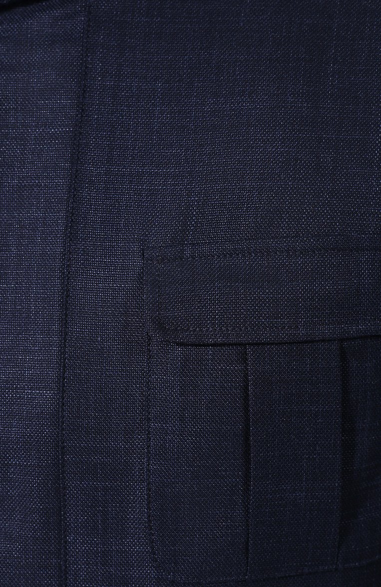 Куртка из смеси шерсти и льна KITON, арт. UW0661V07S76, фото 1