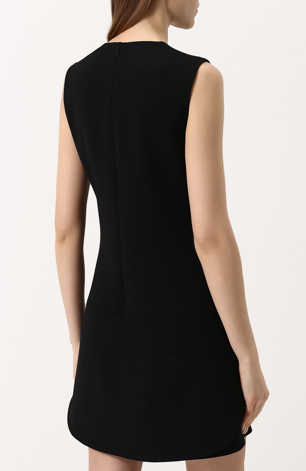 Приталенное шерстяное мини-платье без рукавов PRADA, арт. P35Z4-1P8E-F0700, фото 4