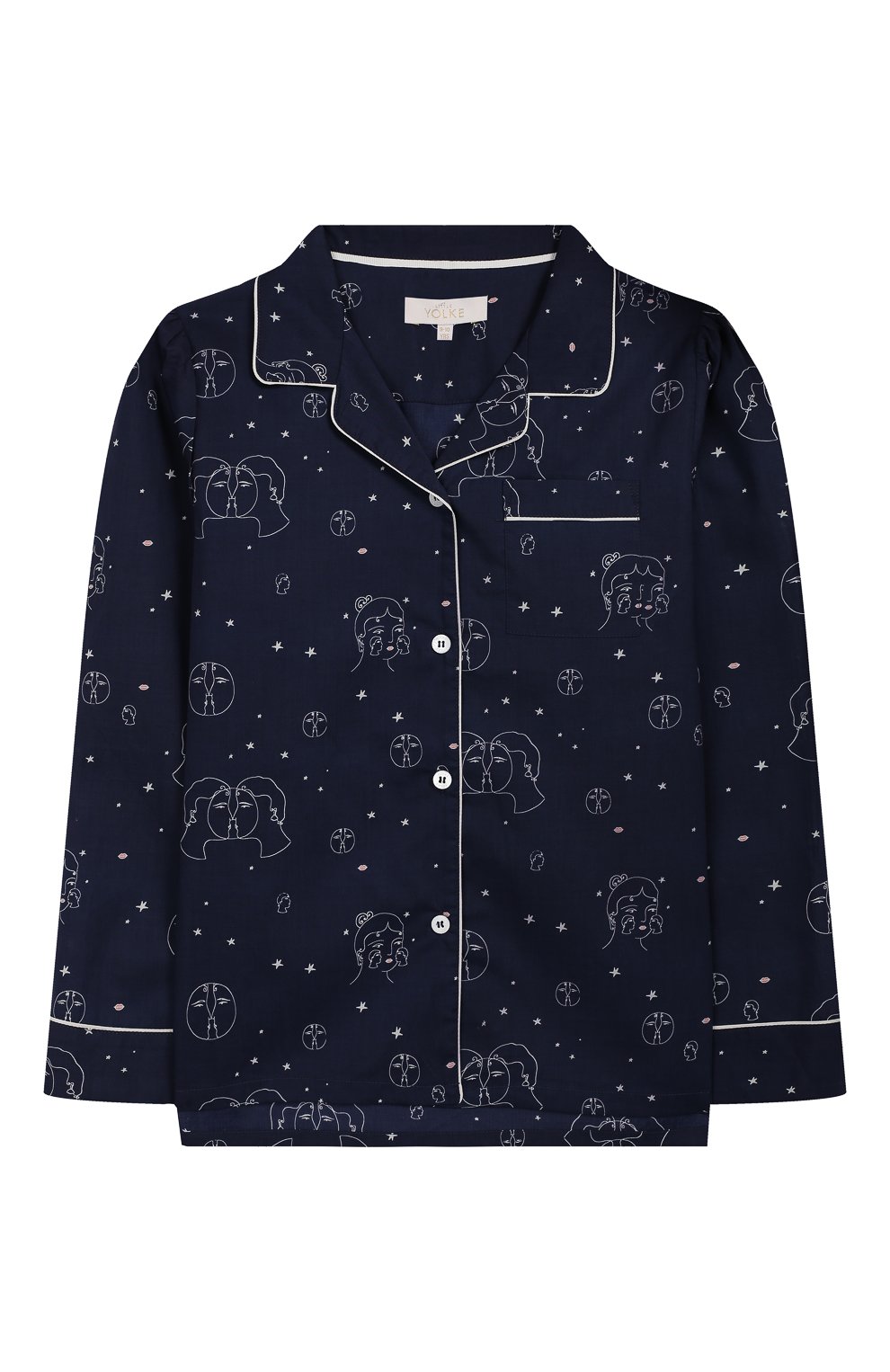 Хлопковая пижама LITTLE YOLKE, арт. AW19-12C-TL-EC/9-12Y, фото 3
