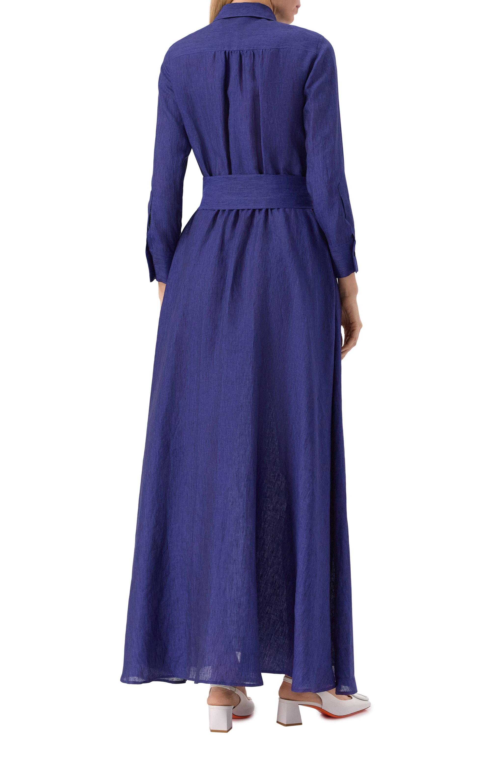 Льняное платье KITON, арт. D59329K0903E02, фото 4