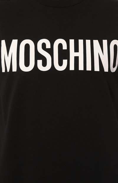 Хлопковая футболка MOSCHINO, арт. A0701/2041, фото 5