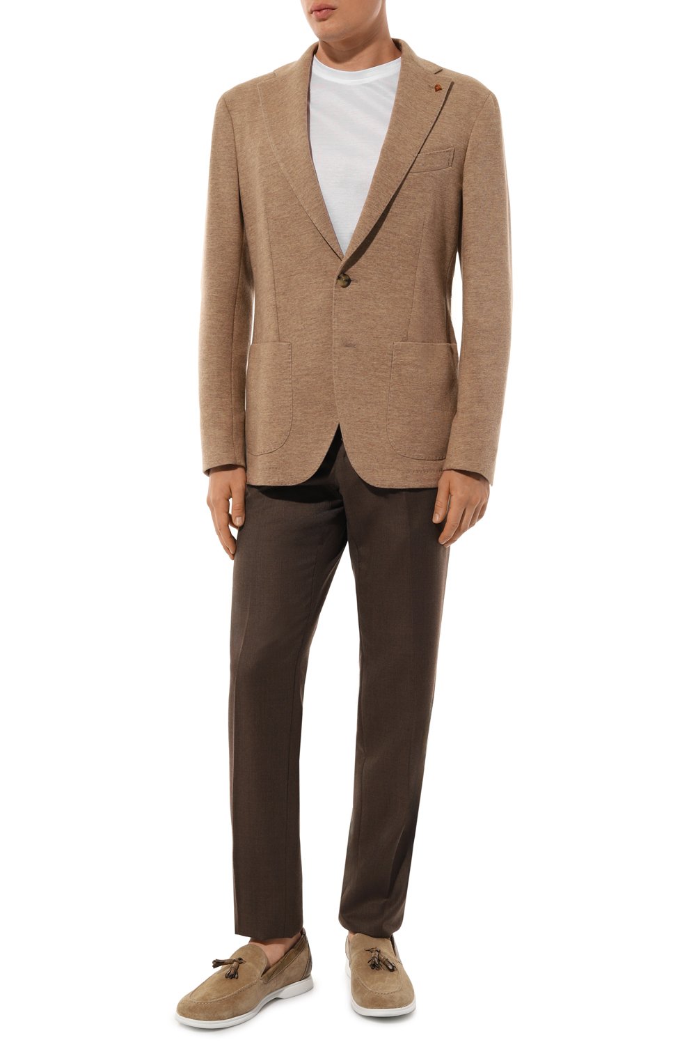 Пиджак из шерсти и хлопка SARTORIA LATORRE, арт. JD74/JG072, фото 2