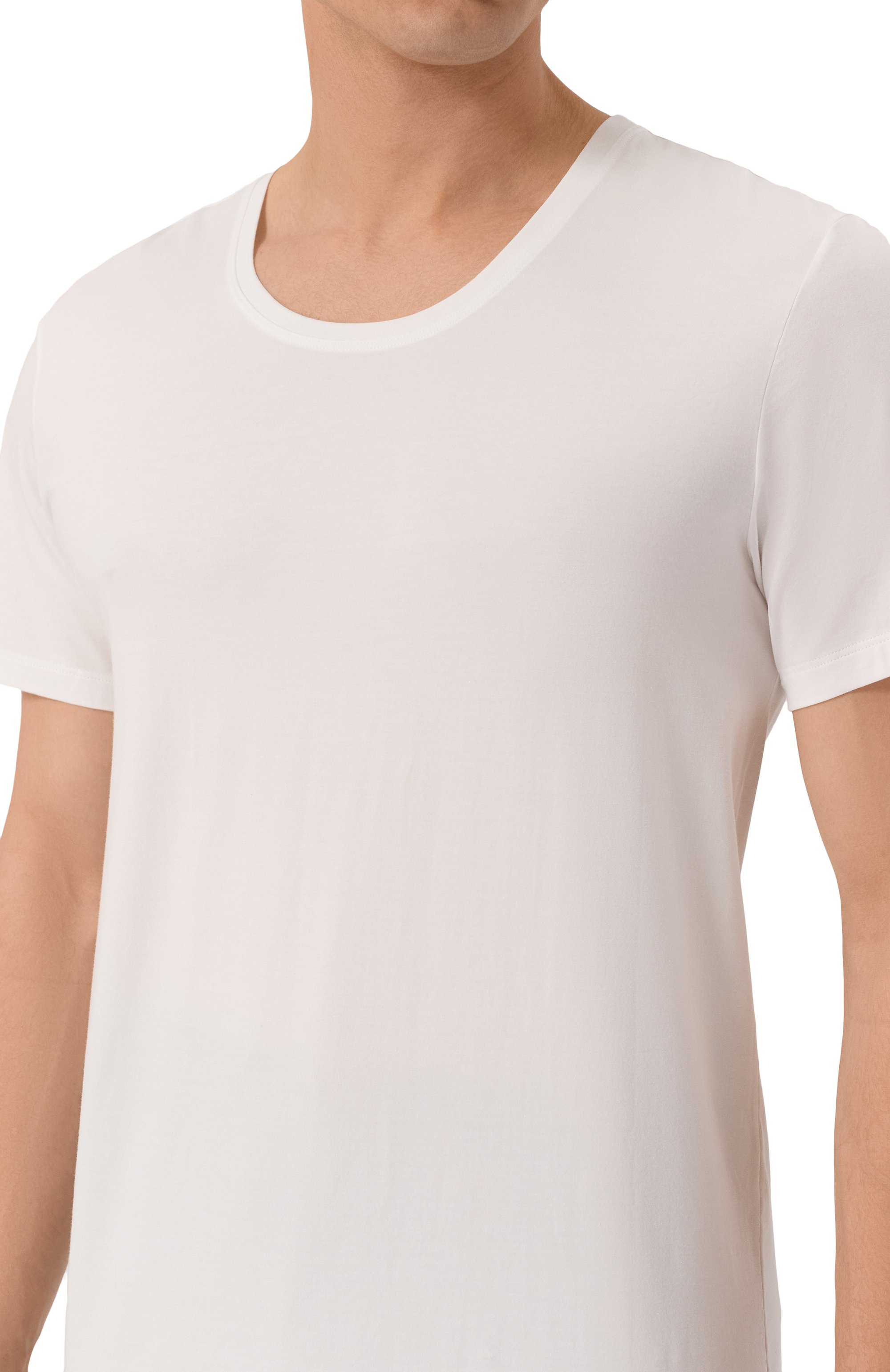 Хлопковая футболка HANRO, арт. 073088, фото 5