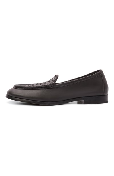 Кожаные лоферы silenzio BOTTEGA VENETA темно-коричневого цвета по цене 131000 руб., арт. 876126/VBSD0, фото 4 Кожаные лоферы silenzio BOTTEGA VENETA, арт. 876126/VBSD0, фото 4