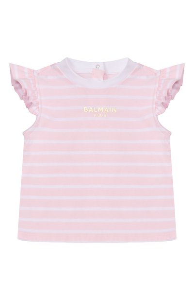 Хлопковая футболка BALMAIN, арт. BY8011