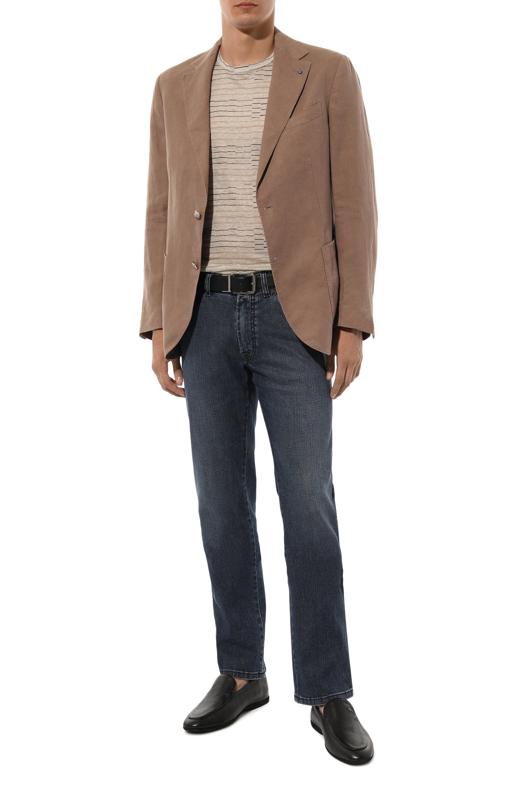 Кожаные лоферы STEFANO RICCI, арт. UL01_P764/SK_SET, фото 2