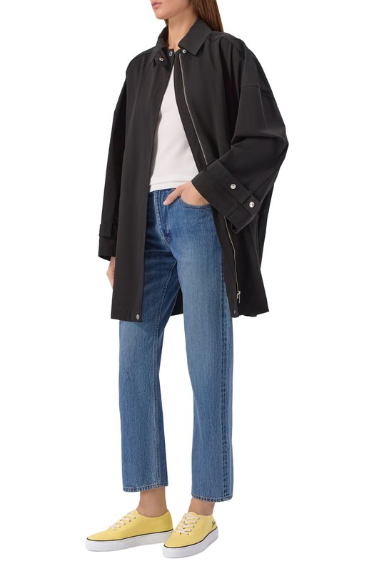 Текстильные кеды Les Féfé Jacquemus 26EF0W00212/AW00829 Жёлтый  26EF0W00212/AW00829 Фото 3