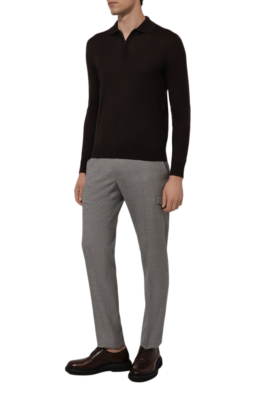 Кожаные дерби PANTANETTI, арт. 18384F, фото 2