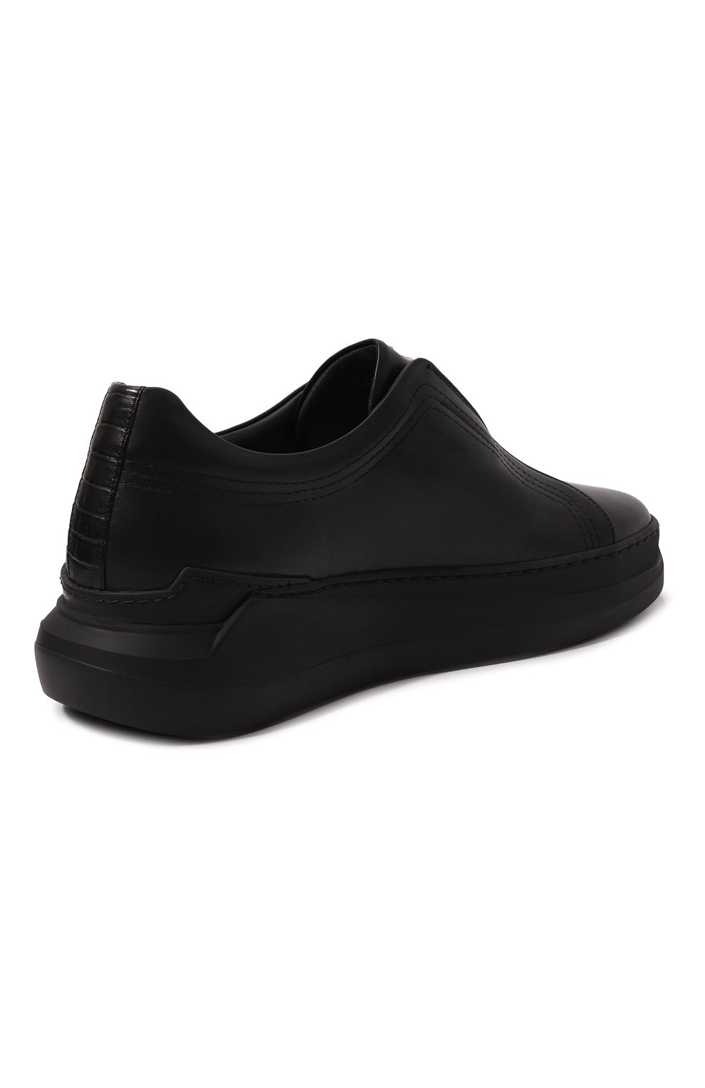 Кеды с отделкой из кожи каймана ZILLI, арт. H0002AM1020VSH002, фото 5