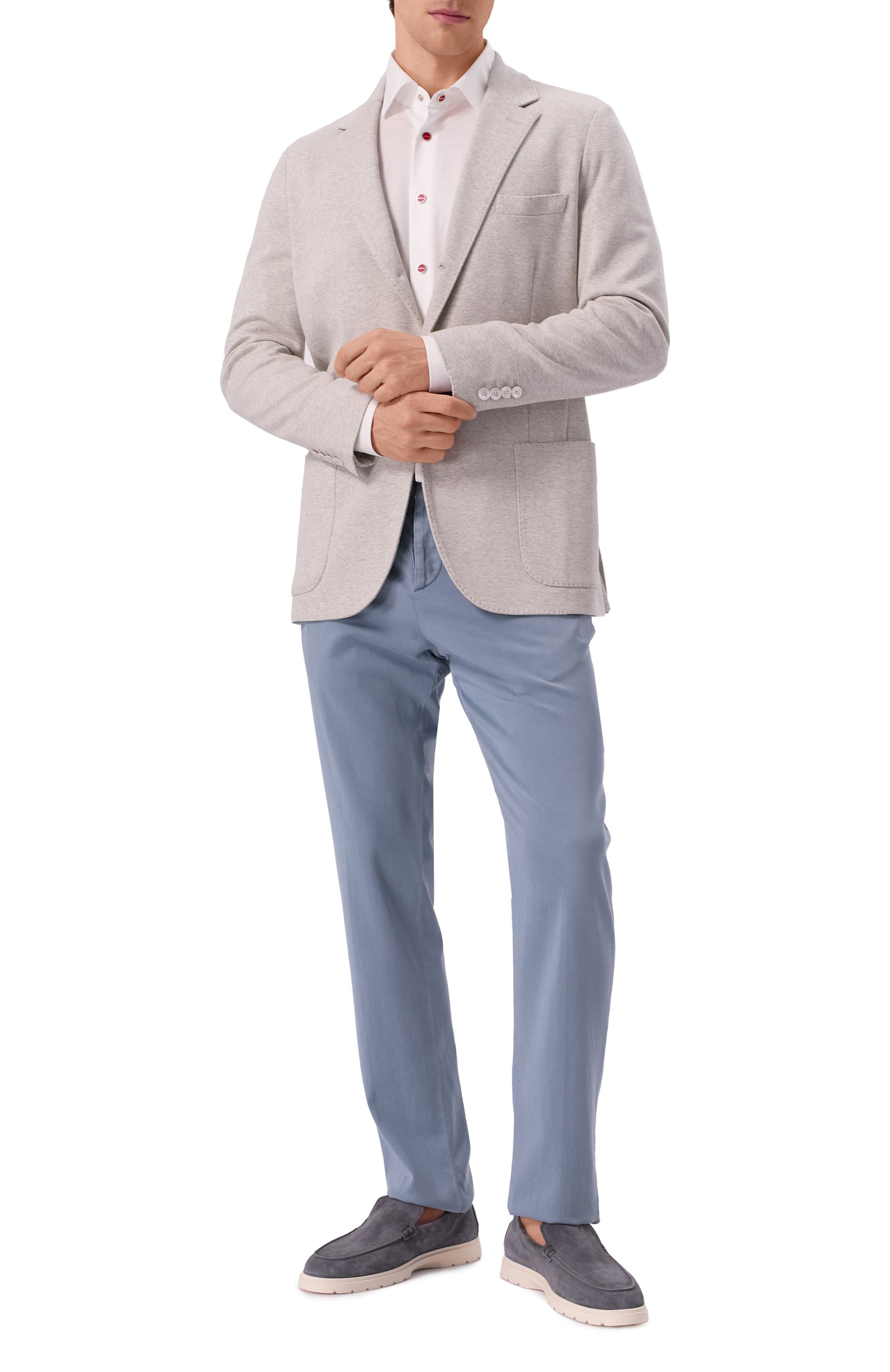 Пиджак из шерсти и хлопка STEFANO RICCI, арт. MDJ1200281/4718, фото 2