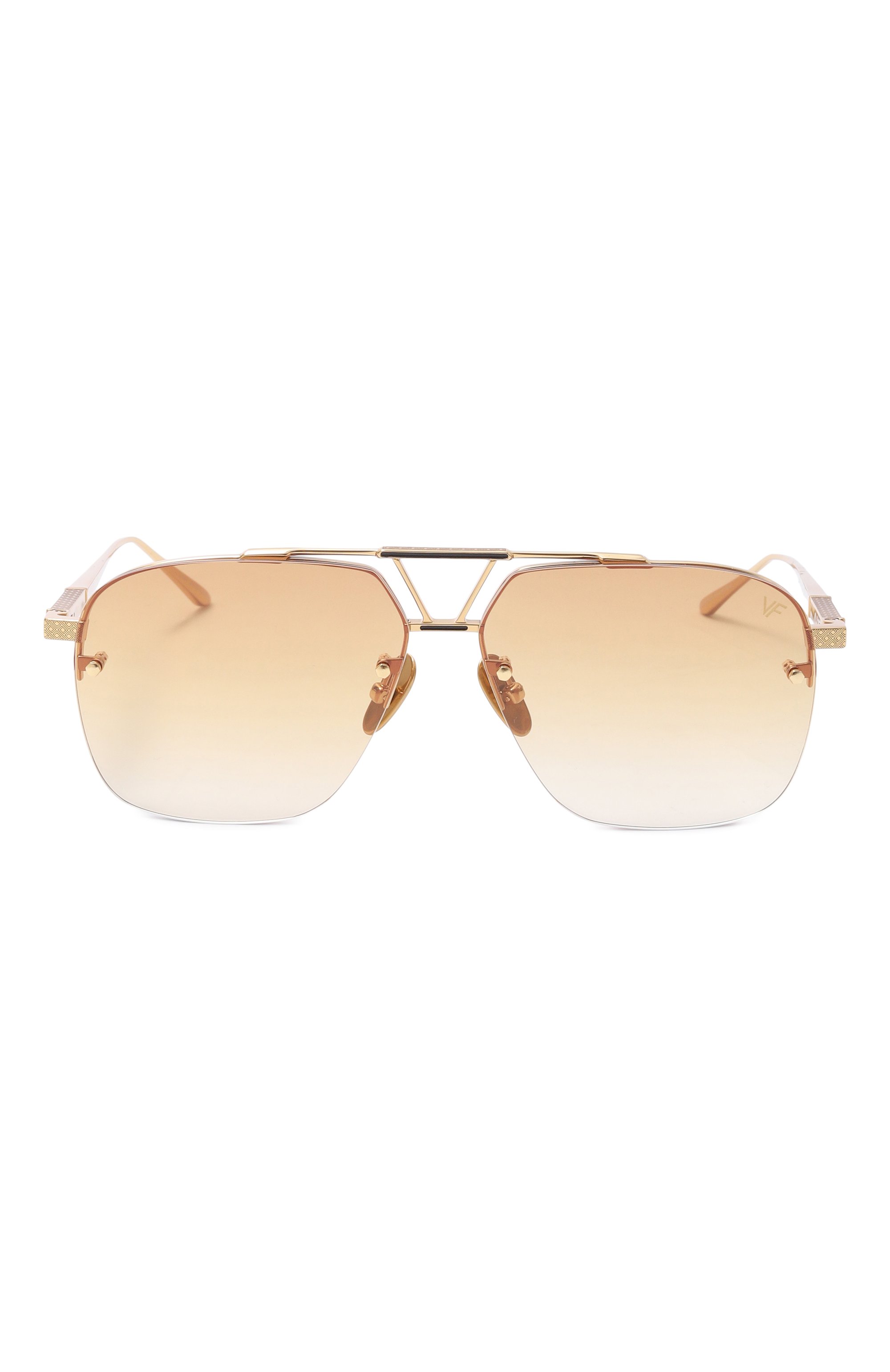 Солнцезащитные очки VINTAGE FRAMES, арт. FALC0N YELL0W G0LD/YELL0W BR0WN, фото 4