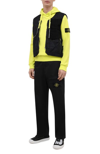 Хлопковое худи STONE ISLAND, арт. 741564151, фото 2