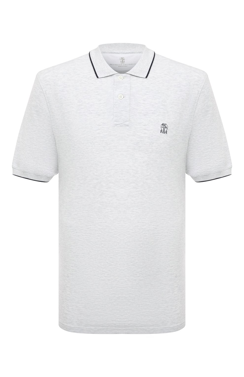 Хлопковое поло BRUNELLO CUCINELLI, арт. ME8549779G, фото 1