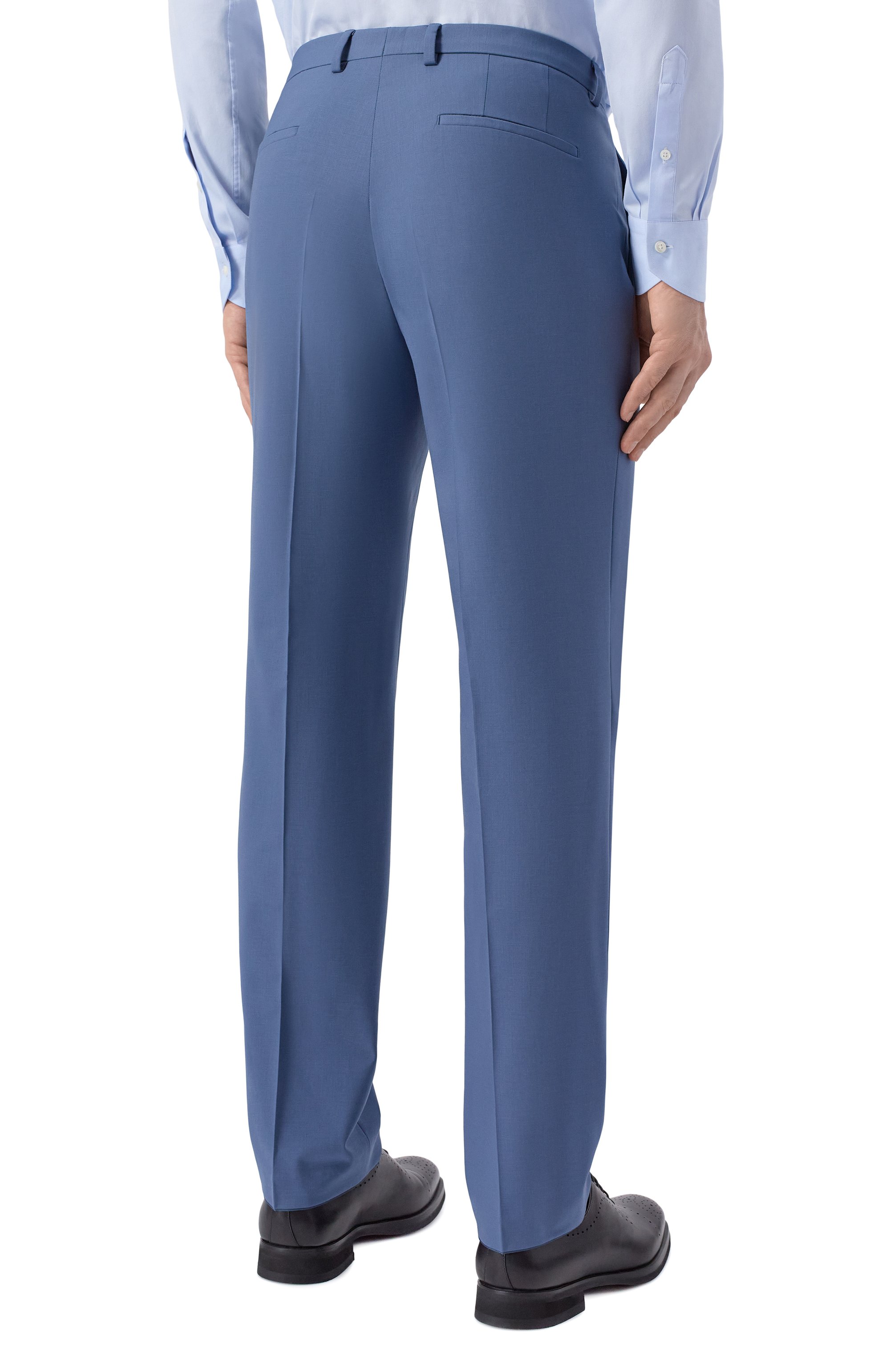 Однобортный костюм HUGO синего цвета по цене 54950 руб., арт. 50544524, фото 5 Однобортный костюм HUGO, арт. 50544524, фото 5