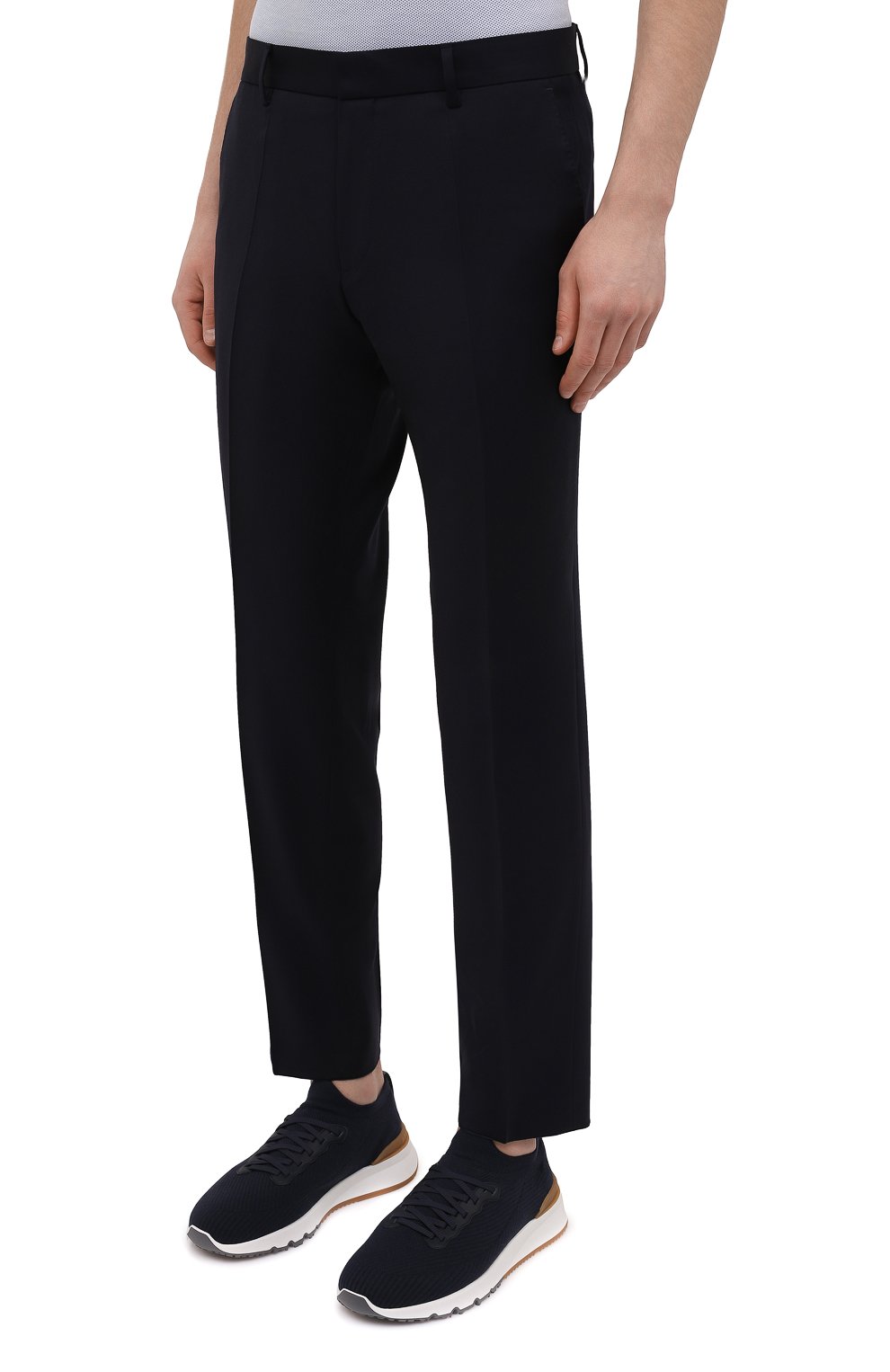 Шерстяные брюки BOSS, арт. 50469174, фото 3