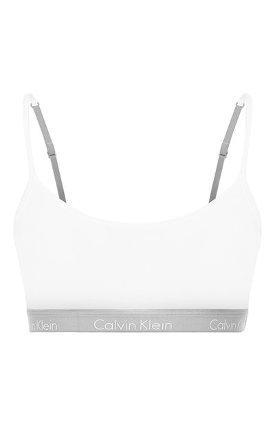 Женский хлопковый бюстгальтер с логотипом бренда CALVIN KLEIN, арт. QF1536E