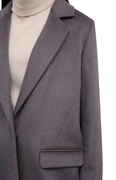 Пальто из шерсти и кашемира SEVEN LAB, арт. CMAR venecia charcoal, фото 5