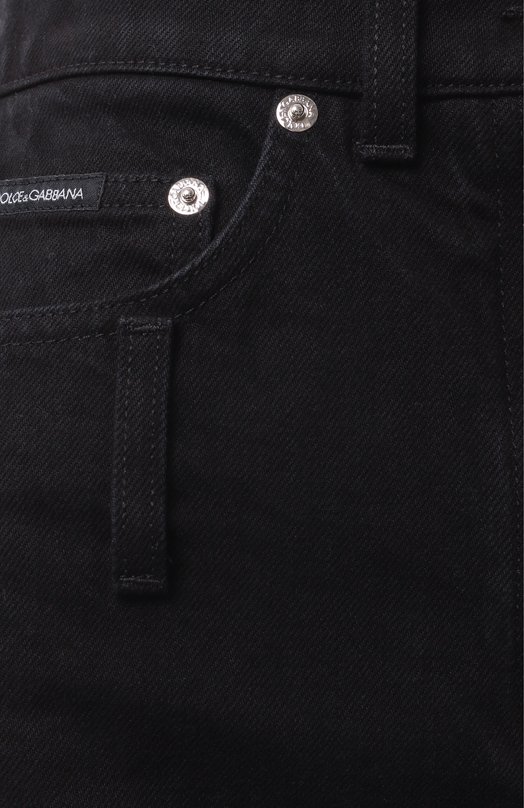 Джинсовая юбка Dolce & Gabbana F4CP1D/G8KD1 Чёрный  F4CP1D/G8KD1 Фото 6