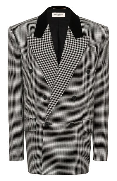 Женский шерстяной жакет SAINT LAURENT, арт. 766163/Y7E60