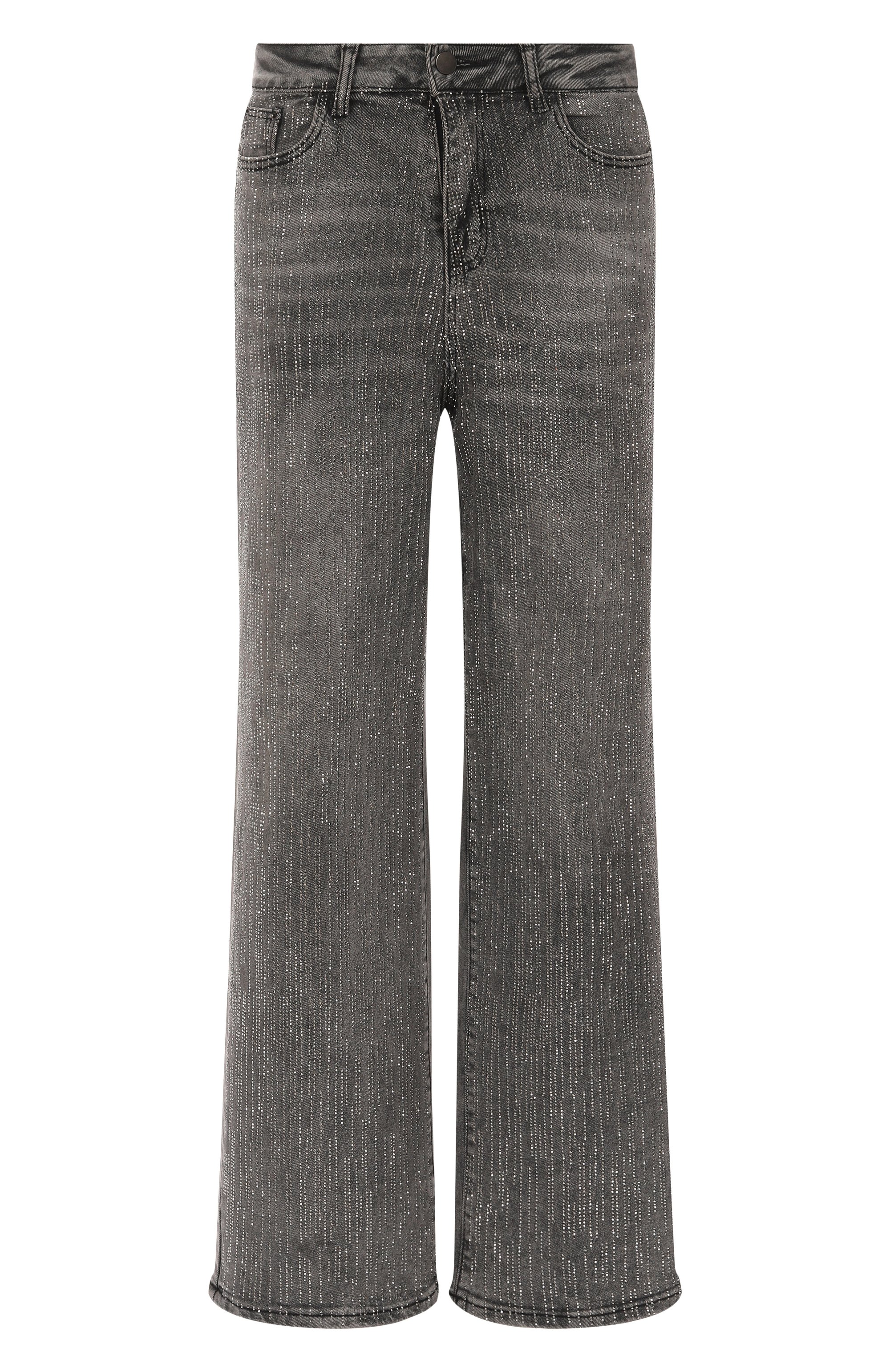 Джинсы с отделкой стразами SASHA KIM, арт. УТ-00001794, фото 1