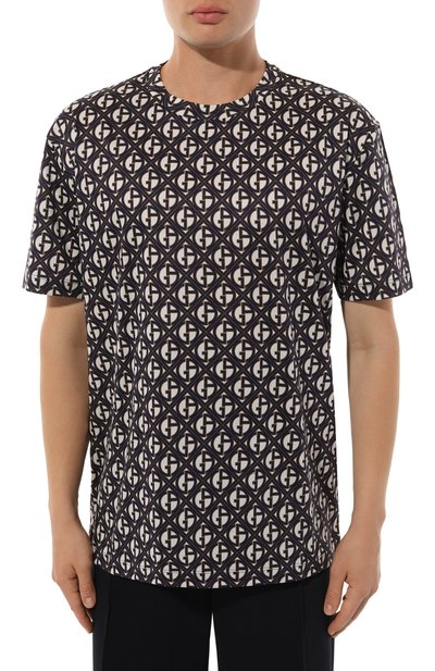 Хлопковая футболка GIORGIO ARMANI, арт. GM000307/TE11554, фото 3