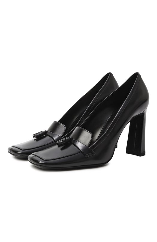 Кожаные туфли Chloé 90 Saint Laurent 841175/AAEHF Чёрный 841175/AAEHF