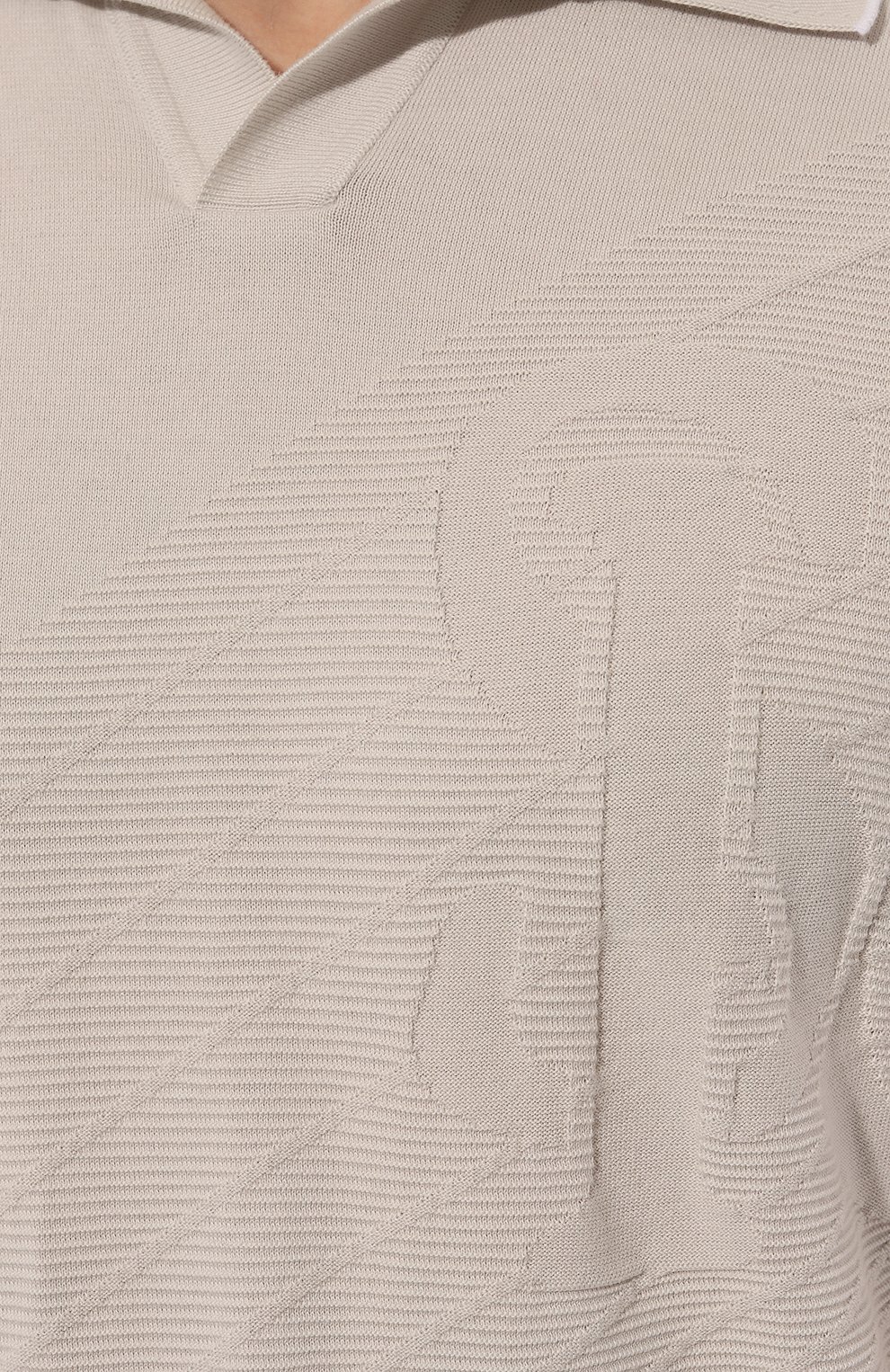 Хлопковое поло STEFANO RICCI, арт. K616295PSB/F23105, фото 5